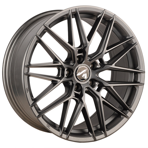 Makstton MST FASTER GT 715 8j-18 5*114.3 ET35 d73.1 Matte Steel Gray With Milling