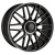 Powcan Y0207 9.5j-20 5*112 ET43 d66.6 Black Matt With Lip Polish