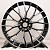 Anzoo AL1013 9.5j-19 5*112 ET35 d66.56 Gloss Black Side Grooves Milled
