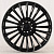 Powcan Y5909B 8.5j-20 5*112 ET35 d66.6 Black Matt With Lip Polish