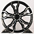HMD 4296 9.5j-20 5*112 ET43 d66.6 Black Machine Face