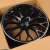 Powcan YS1180 9j-19 5*112 ET48 d66.6 Black Matt With Lip Polish