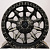 HMD 602 9j-18 12*135/139.7 ET10 d110 Matt Black