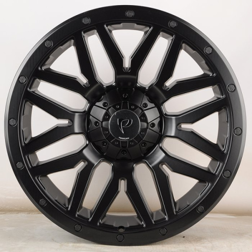 Powcan Y5369 8j-17 5*127 ET15 d71.5 Black Matt