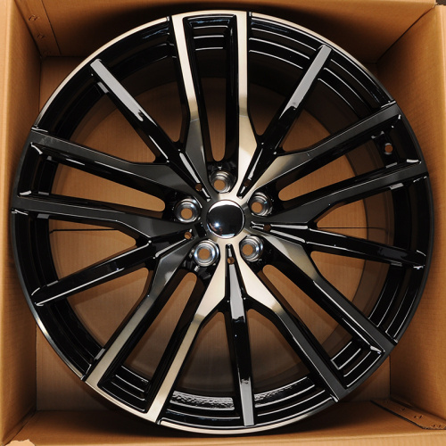 Luistone L2597 10.5j-22 5*112 ET43 d66.6 BKF black clear (MB-B)