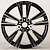 Anzoo FBX045-9 8.5j-19 5*112 ET35 d66.45 Black Machine Face