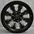 Anzoo FBX087-8 9j-18 6*139.7 ET0 d110.1 Black Machine Face