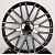 KoKo Kuture 052 11j-22 5*112 ET40 d66.6 Gloss Black Machined Face