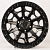 Anzoo JT127-7 9j-18 6*135 ET0 d87.1 Matt Black