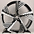 Anzoo FBX183-22 9.5j-22 5*112 ET36 d66.45 Black Machine Face
