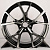 Anzoo FBX256-8 8j-18 5*112 ET45 d57.1 Black Machine Face