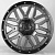 Powcan Y5369 8j-17 12*135x139.7 ET15 d106.1 Matt grey with mat black lip