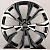 Anzoo AF106 10.5j-23 5*112 ET35 d66.6 Glossy Black Machine Face