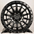 Anzoo FBX134-20 9j-20 6*139.7 ET0 d110.1 Matt Black +Silver Rivets