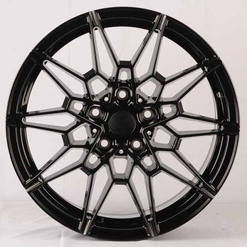Powcan Y1027 9j-19 5*112 ET40 d66.6 Gloss Black