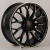 Powcan YS1180 9j-19 5*112 ET48 d66.6 Black Matt With Lip Polish