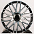 KoKo Kuture 051 11j-21 5*112 ET49 d66.6 Gloss Black Machined Face