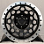 Anzoo JT240-7 8.5j-17 6*139.7 ET0 d110.1 Matt Black+Machine Lip