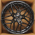 Makstton MST FISSION 718 8.5j-19 5*108 ET42 d63.35 Matte Black With Milling