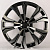 Anzoo AF7251 10.5j-22 5*112 ET38 d66.6 Glossy Black Machine Face