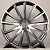 Anzoo AL5580 11.5j-22 5*112 ET47 d66.5 Gun Metal Machine Face
