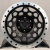 Anzoo JT240-7 8.5j-17 6*139.7 ET0 d110.1 Matt Black+Machine Lip