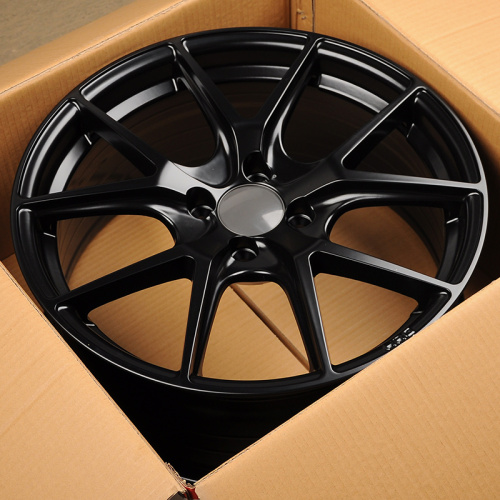 HMD 502 7.5j-17 4*100 ET40 d73.1 Matt Black